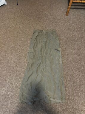Thread & Supply Olive Green Maxi Skirt